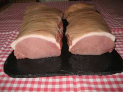 Schweine Rcken Braten