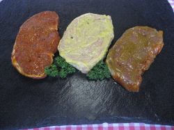 Lachssteaks Mariniert