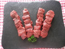 Steakhueften Spiesse