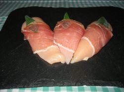 Haehnchen Brustfilet Saltimbocca