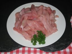 Haehnchen Putenstreifen