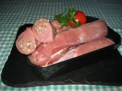 Schw. Filet Mit Kraeutermett Gefllt