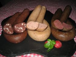 Leber Blut Mischwurst Ringe
