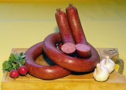 Knoblauchwurst Im Ring