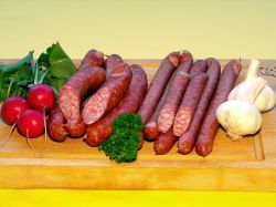 Pfefferbeisser Mettwurst